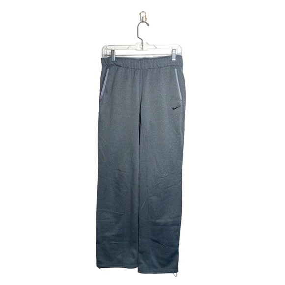 Nike Dri-fit Heather Gray Relaxed Fit 30” Athletic Sweatpants Xsmall Women’s - Picture 1 of 12